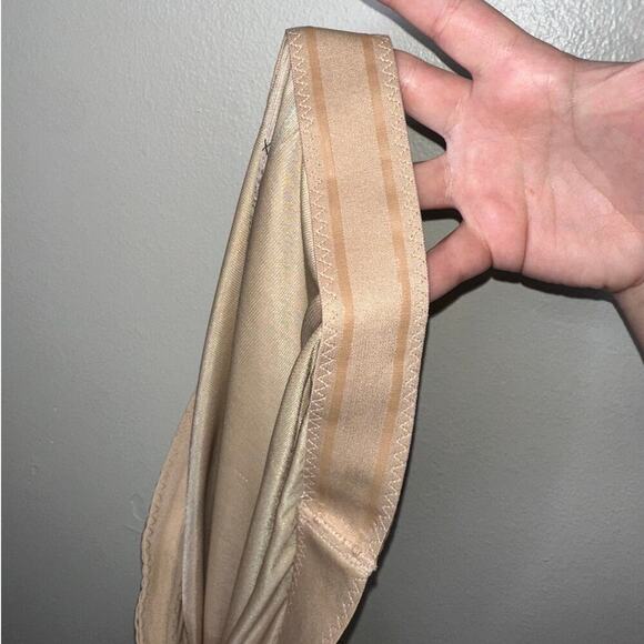 Spanx Power Conceal-Her Mid Thigh Shapewear Shorts Nude Beige XL Smoothing - Picture 5 of 7